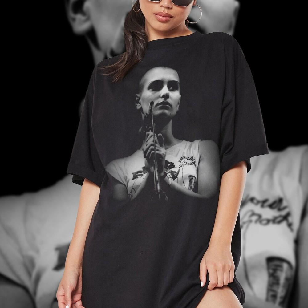 Vintage 80#039;s Sinead O#039; Connor Irish Singer Songwriter Rock Singer Large T Shirt Unisex T-Shirt XL