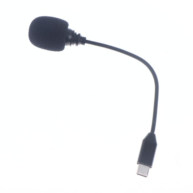 1Pcs Type C Phone/Tablet/Pc Video Recording Microphone With Flexible Neck Recording Usb C Computer Microphone For Vlog