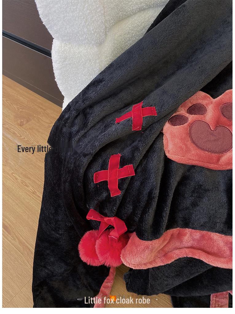 Pijamale Capibara de Lux: Pătură Confortabilă & Pelerină Șal - Pufoasă, Pelerină Robă Leneșă