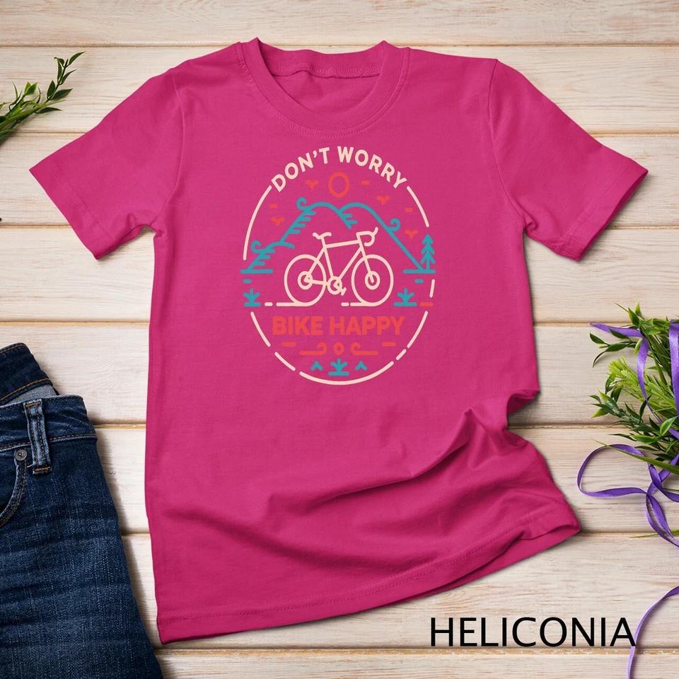 Bicycle Cycling Biker Funny Bike Riding Lover Bicyclist T-Shirt Unisex T-shirt 3 S