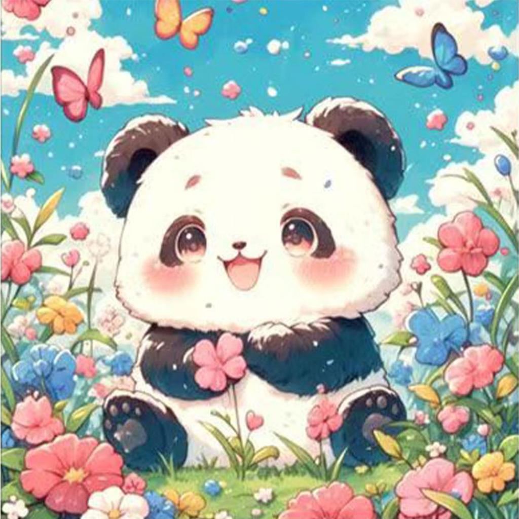 Voll besticktes Perlen bedrucktes 11CT Tier Kreuzstich-Set Heimkunst Dekoration