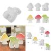 Mushroom Silicone Molds Easy Demolding for Candle Soap Top Sale