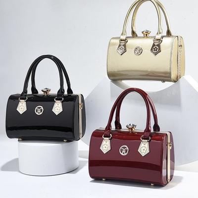 Fashion Handbag for Women 2024 New High-end Shiny Leather Women's Bag Versatile Crossbody Bag