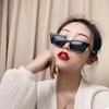 Kwadratowe Damskie Modne Gogle Plastikowa Oprawka Styl Uliczny Okulary Ochronne