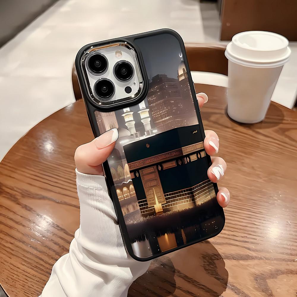 Candlelight Night Scene Phone Case For IPhone 15 14 13 12 11 Pro Max XR XS X 7 8 Plus Love Heart Soft Square Silcone Cover