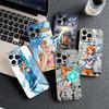 Cover for Samsung Galaxy S24 S25 S23 FE Ultra Plus S7 Edge S25+ S23+ A56 5G Casing Phone Case Wallpaper Nami One Piece Luffy