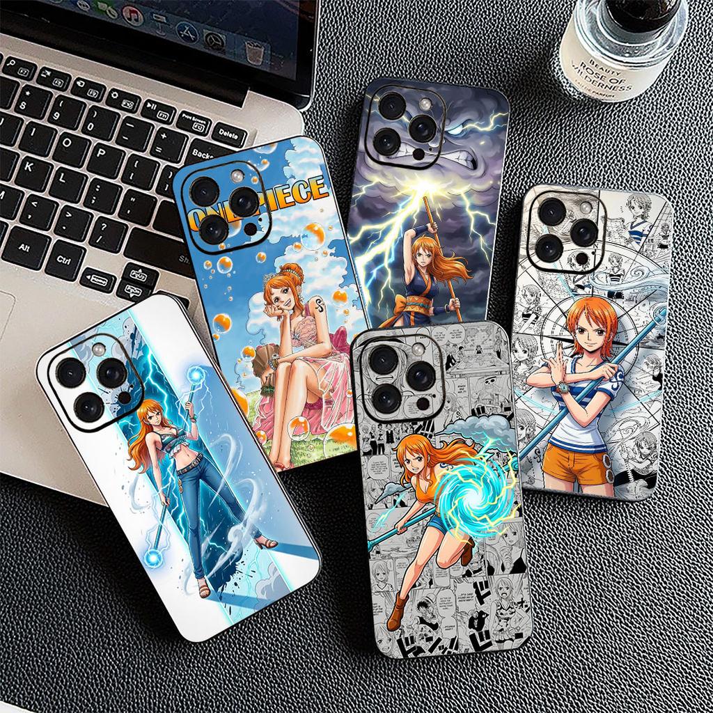 Cover for Samsung Galaxy S24 S25 S23 FE Ultra Plus S7 Edge S25+ S23+ A56 5G Casing Phone Case Wallpaper Nami One Piece Luffy