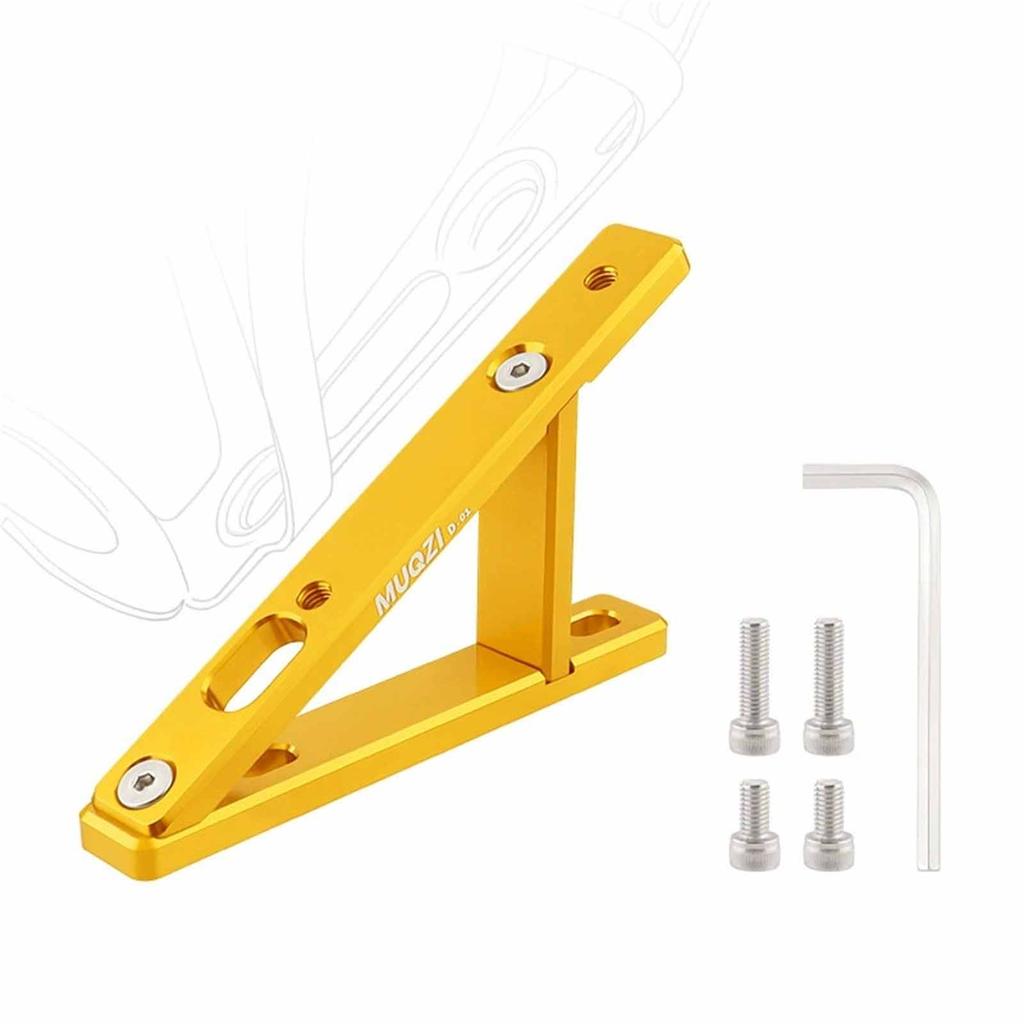 Aluminum Alloy Folding Bike Bottle Holder Adapter, Lightweight Single/Double Water Bottle Mount Bracket, Expansion Installation Rack