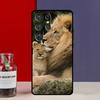 Lion Alpha Male Cub Case For Samsung Galaxy S22 S23 S21 Ultra S20 FE Note 20 Ultra S8 S9 S10 Note 10 Plus Cover