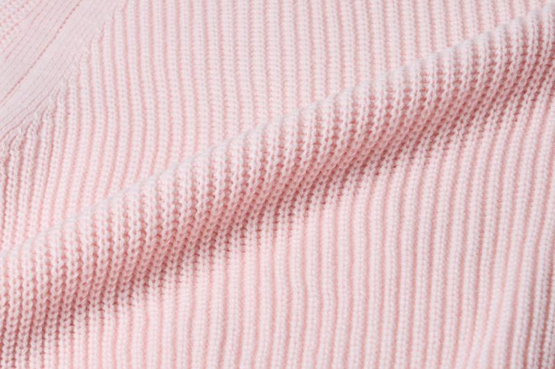 Nodeuyuumeon Raglan Slit Hazzi Knit [Pink]