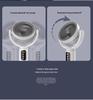 Smart Retractable Oscillating Air Circulator Fan for Floor & Table Use