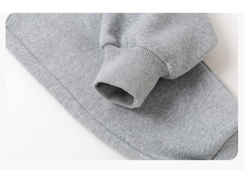 Cartoon-Taschen-Winterhose mit Samtfutter – Verdickte Freizeit- und Sportbekleidung für Jungen und Mädchen