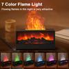 Fireplace Humidifier Flame Aroma Diffuser Fire Humidifier Essential Oil Diffuser Home Aromatherapy Fragrance Diffuser for Room