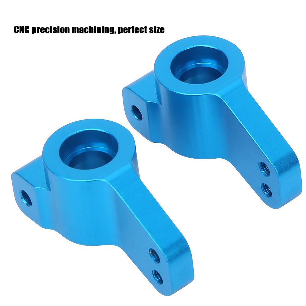 Aluminum Alloy Rear Hub Axle Carrier Replacement Fit for ECX 2WD 1 10 RC Hobby CarBlue