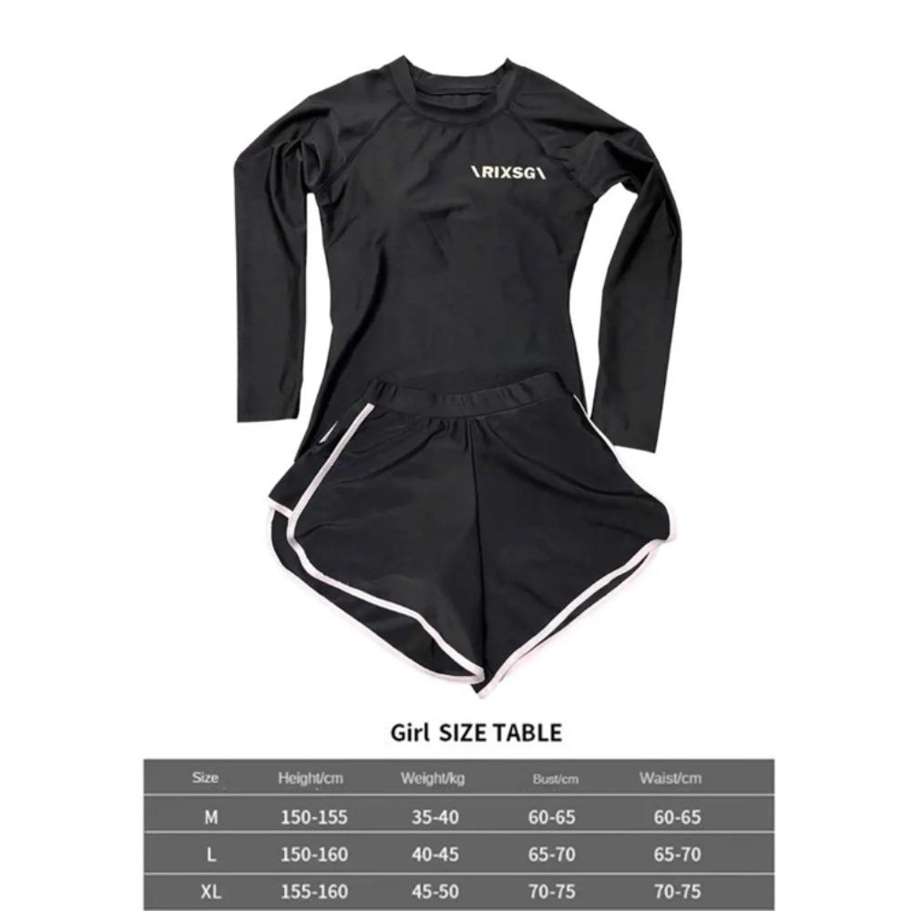 

Breathable Unisex Swimsuit Leaf Print Diving Bathing Suit Pockets Couple Swimsuit Water Sports XL-Female style