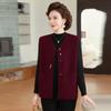New Autumn Chinese-Style Vest for Middle-Aged & Elderly Women - Sleeveless Jacket for Spring & Autumn