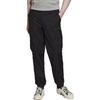 adidas Originals Trefoil SS22 Einfarbig Jogginghose mit Knopfmanschette Herren Unterteile Schwarz HK2747