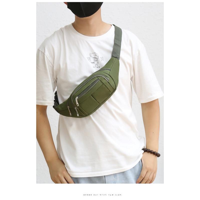 Waist Bag Multifunctional Large Capacity Water-resistant Cashier Business Bag Wear-resistant Outdoor Sports Cellphone Wallet