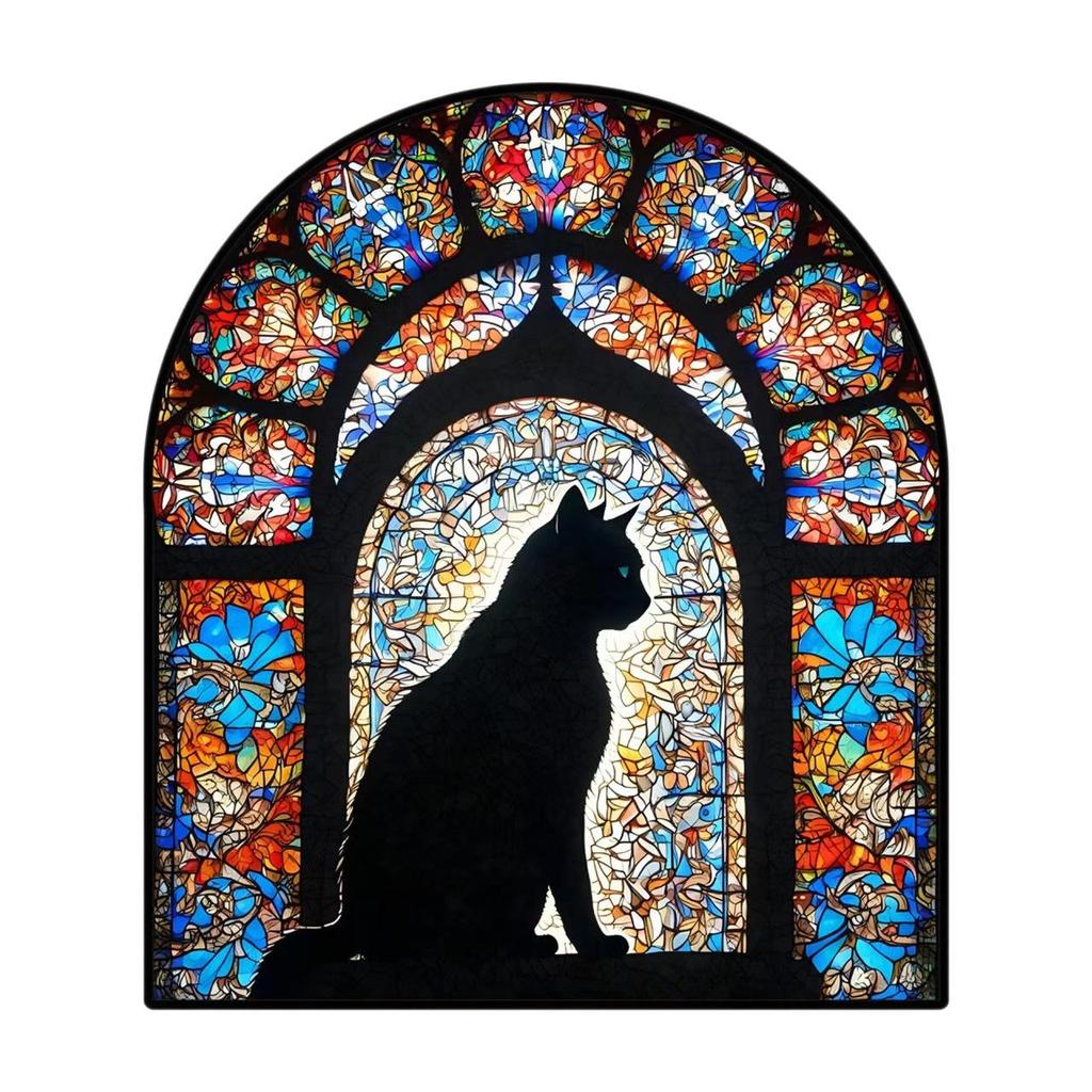 Wacocetoy Alien Cat Church Puzzle - Educational Wooden Gift