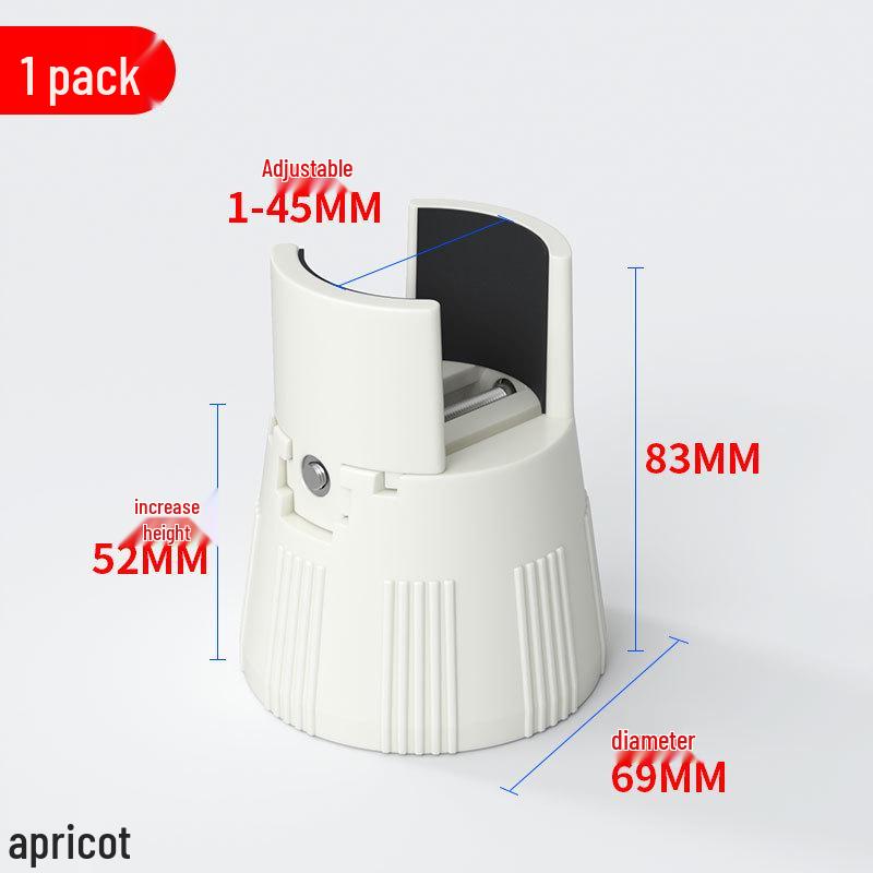 Adjustable Furniture Leg Pads for Height Elevation: Bed, Sofa, Coffee Table Supports