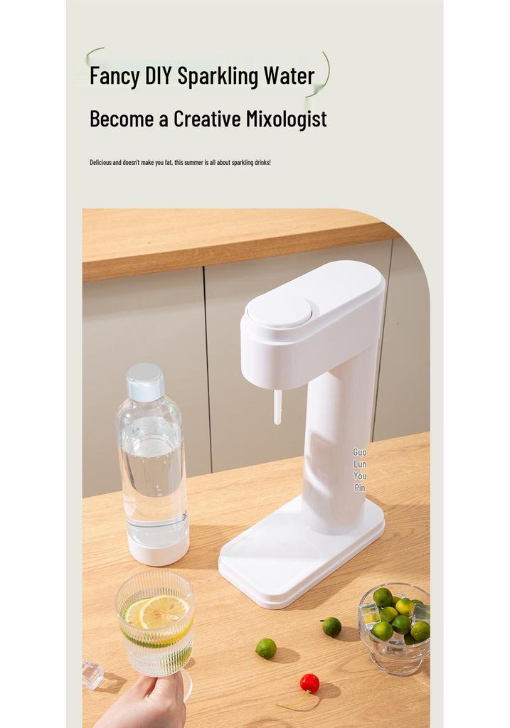 Guo Lun Sparkling Water Maker - DIY Home Carbonated Drink Machine