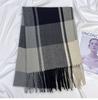 Plaid Scarf Female Autumn Winter Tassel Imitation Cashmere Shawl