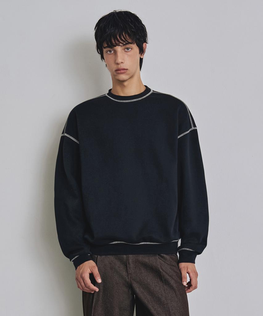 [2Pack] Stonewashed Brushed Sweatshirt & Hoodie Coosts255Ts256