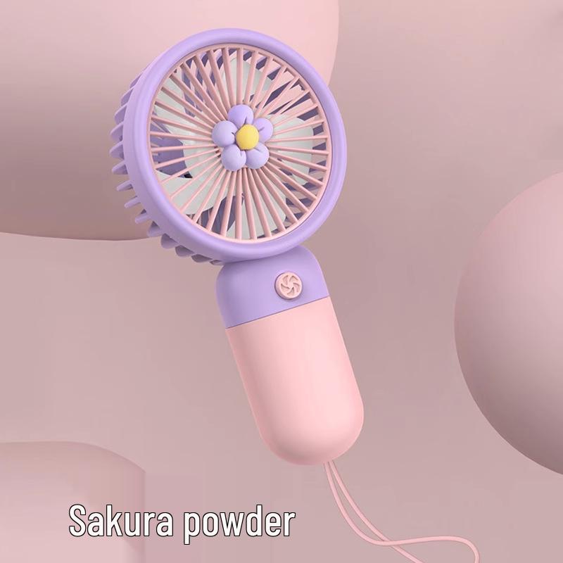 

2025 USB Rechargeable Handheld Mini Fan with Water Spray for Cooling & Moisturizing