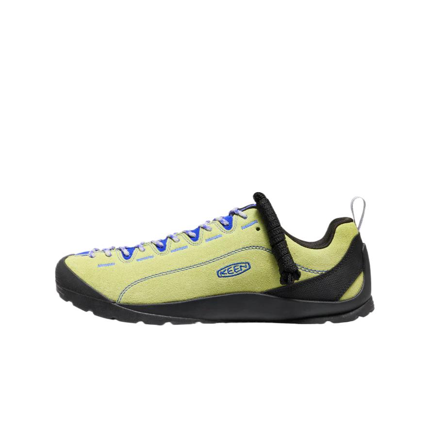 Keen Jasper Leather Cushioning, Wear Resistant Low top Outdoor Shoes Men s Green Blue Black 1031018 40.5
