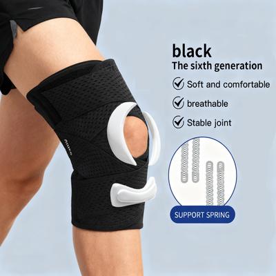 Rodillera Deportiva Rodilleras Elásticas Presurizadas Soporte de Rodilla Protector de Articulaciones Equipo de Fitness Rodillera de Recuperación de Lesiones Protector Antideslizante