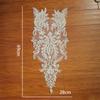 Big Gold Embroidered Lace Flower Sticker Flower Decal, External Order High-Quality Clothing Lace Ingredients Accessories
