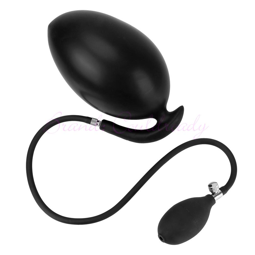 Inflatable Anal Plugs Anus Expander Butt Plug Dilator G Spot Stimulator Prostate Massager Sex Toys for Men Women