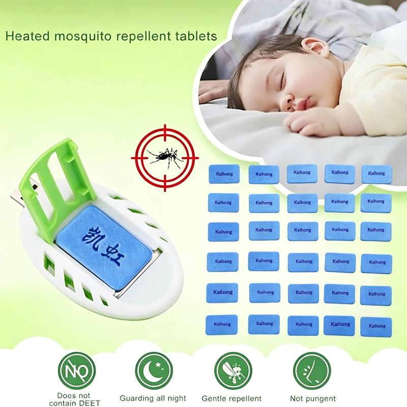 30 PCS Electric Mosquito Repellent Refill Mats Effective Long Lasting Insect Repellent for Home Indoor