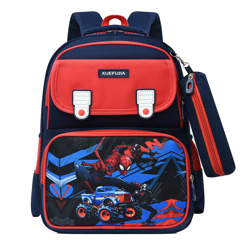 Grenzüberschreitender niedlicher Cartoon-Rückenprotektor-Rucksack für Kindergarten und Grundschule