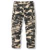Men's multi-colored large-size long pants with multiple pockets, casual work pants
