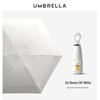 New Macaron Color Five-Fold Ultra-Light Sun Protection Compact Mini Umbrella with Buckle Handle