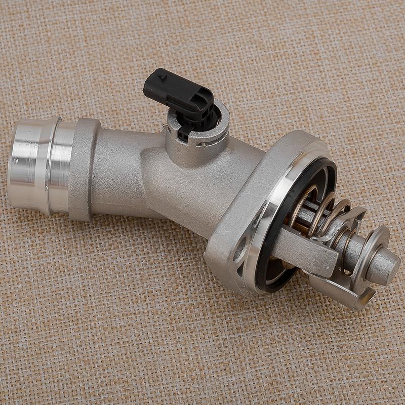Engine Coolant Thermostat Assembly Fit for Hyundai Kona Elantra Veloster Kia Soul Seltos 25500-2E085