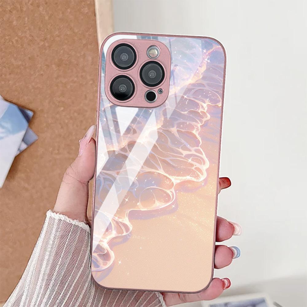 Rose Flower Phone Case For Samsung A16 A17 A56 A55 5g Case S25 S24 S23 Ultra A26 A54 A53 A36 A25 A34 A15 Tempered Glass Cover