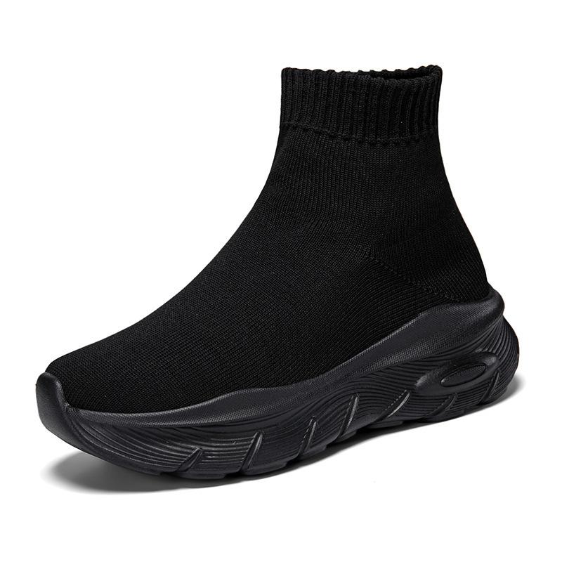 Wintersportschuhe Samt Neu Outdoor Fly-Weave Atmungsaktive Socken Schuhe Sport- und Freizeitschuhe