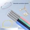 1 Pc Help Wear Bracelet Tool Partner Jewelry Helper Fastening Aid Quickly Unfasten Hooking Equipment Pliers Clasps Ties Zipper Craft