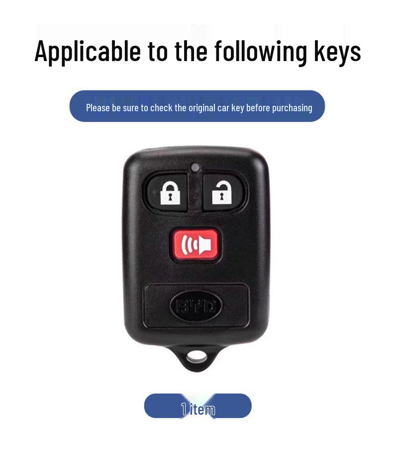 High-Grade Metal Key Shell for BYD F3/F3R - Stylish Car Key Protection