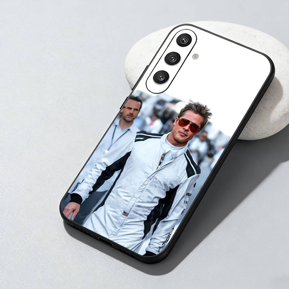 B-Brad P-Pitt Phone Case For Samsung Galaxy A73,A72,A71,A70,A52,A51 Others Soft Black Cover Samsung a40