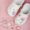 For Croc Shoes Charms Chain Shell Diamond Accessories Set DIY Shoes Buckle Decorations Woman Kids Gifts