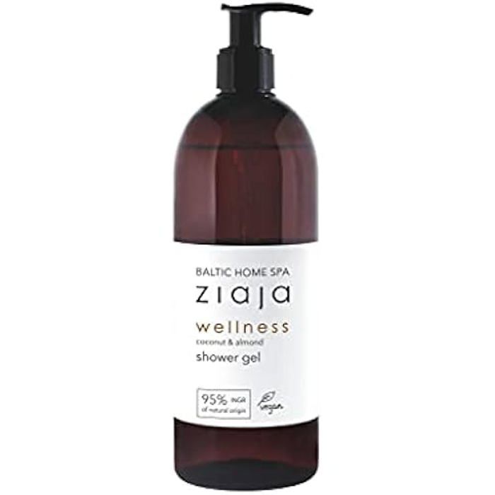 Gel De Douche - ZIAJA - Baltic Home Spa - Almendra Et Coco - 500 Ml - Sans Parabène