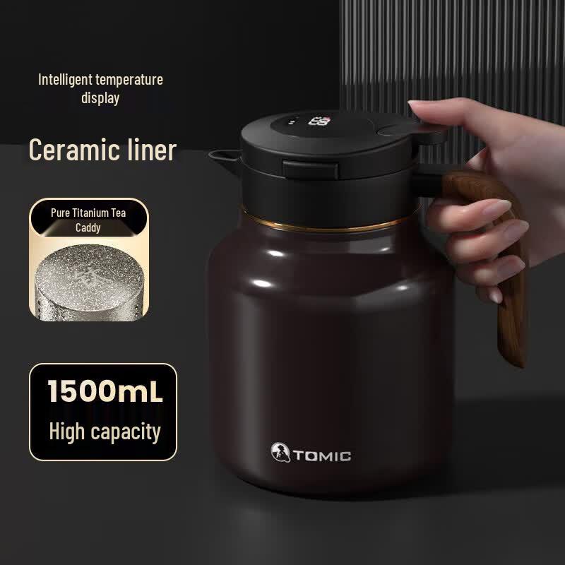 TOMIC 1.5L Smart Temperature Display Teapot
