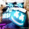 DJ Marshmello Bedding Set Single Twin Full Queen King Size Hip Hop Bed Set Aldult Kid Bedroom Duvetcover Sets 3D Print 030