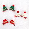 Christmas Reindeer Antler Hair Clips - Cute Bell Accessories for Girls