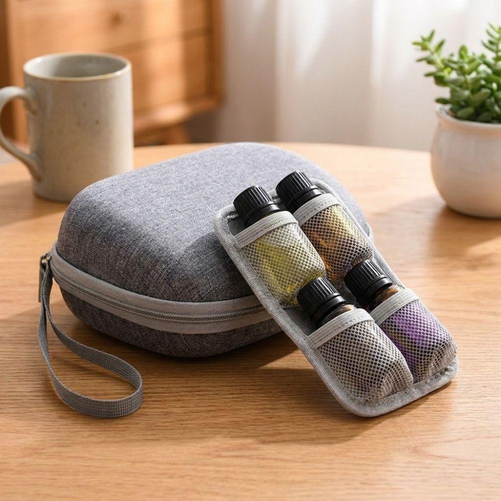 8 Slots Insulin Vials Storage Case Large Capacity Waterproof Insulin Organizer Case Dust-proof EVA Insulin Vial Protector
