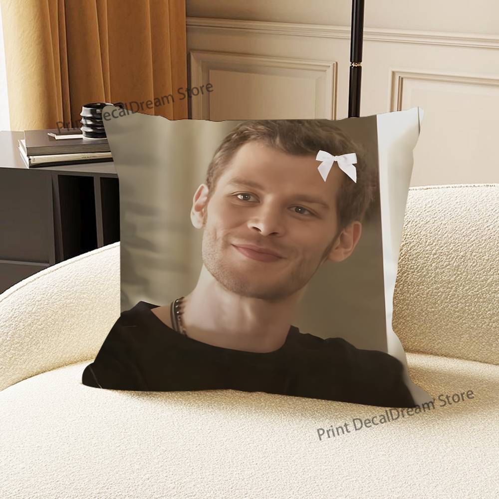 K-Klaus Mikaelson Cushion For Bedroom Car Coffee Shop Room and Living Room Sofa Decorative Pillow Cover Case