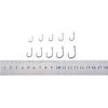 100Pcs 1 Box Sharp 10 Sizes Carbon Steel Fishook Durable Head Fish Bait Fishing Hooks